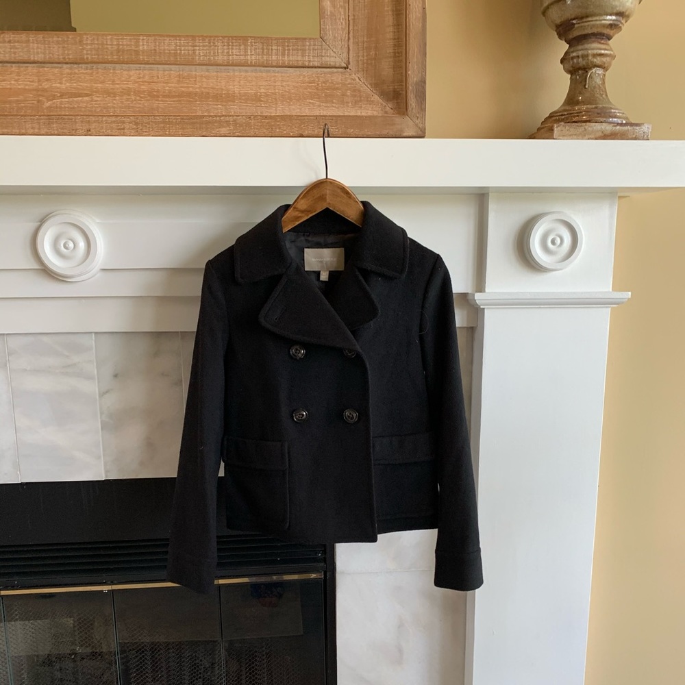 Black Women’s Banana Republic Coat Size XS